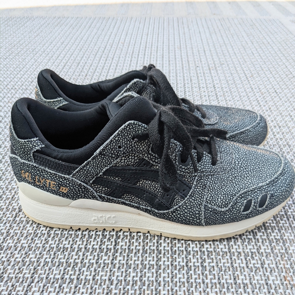 ASICS‎ Gel Lyte 3 'Black Stingray' sneakers size 8
